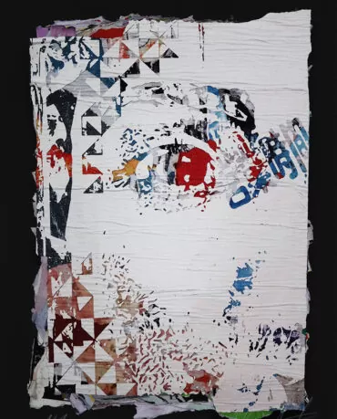 Vhils - Layers -Impressão única sobre papel