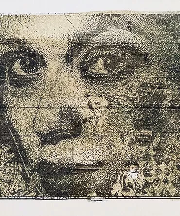 Vhils - Peroxide - serigrafia s papel nº 180/250-Dimensão: 50 x 100 cm