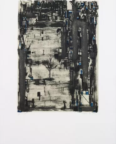 Vieira da Silva-L'Arbre-Litografia s papel