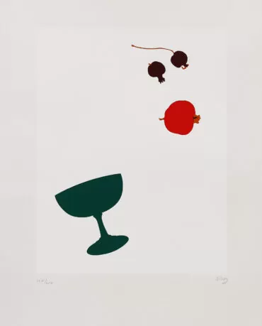 Nikias Skapinakis, s título, serigrafia s papel